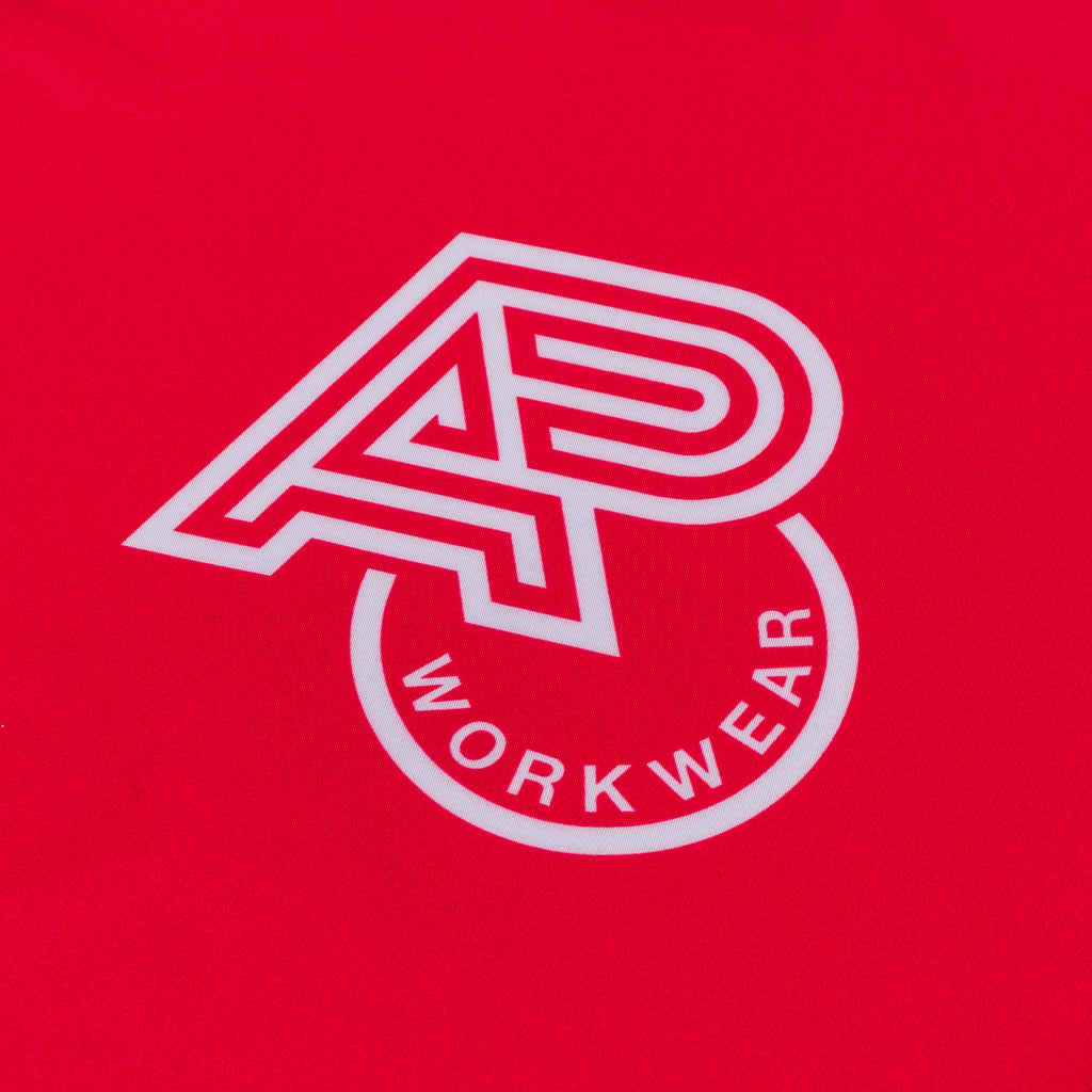ALBINO & PRETO KIDS SS RASHGUARD RED