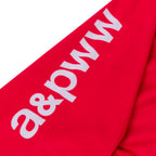 ALBINO & PRETO KIDS SS RASHGUARD RED