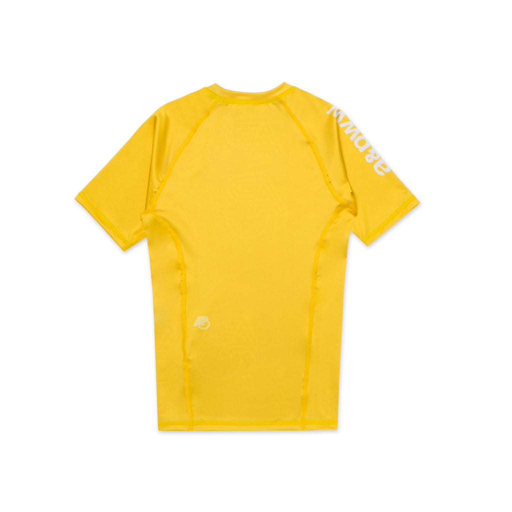 ALBINO & PRETO KIDS SS RASHGUARD YELLOW
