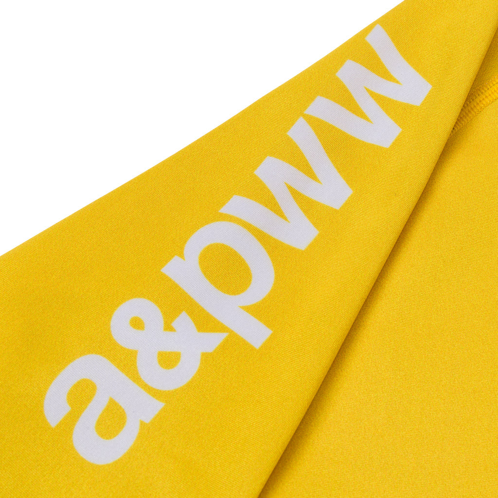 ALBINO & PRETO KIDS SS RASHGUARD YELLOW