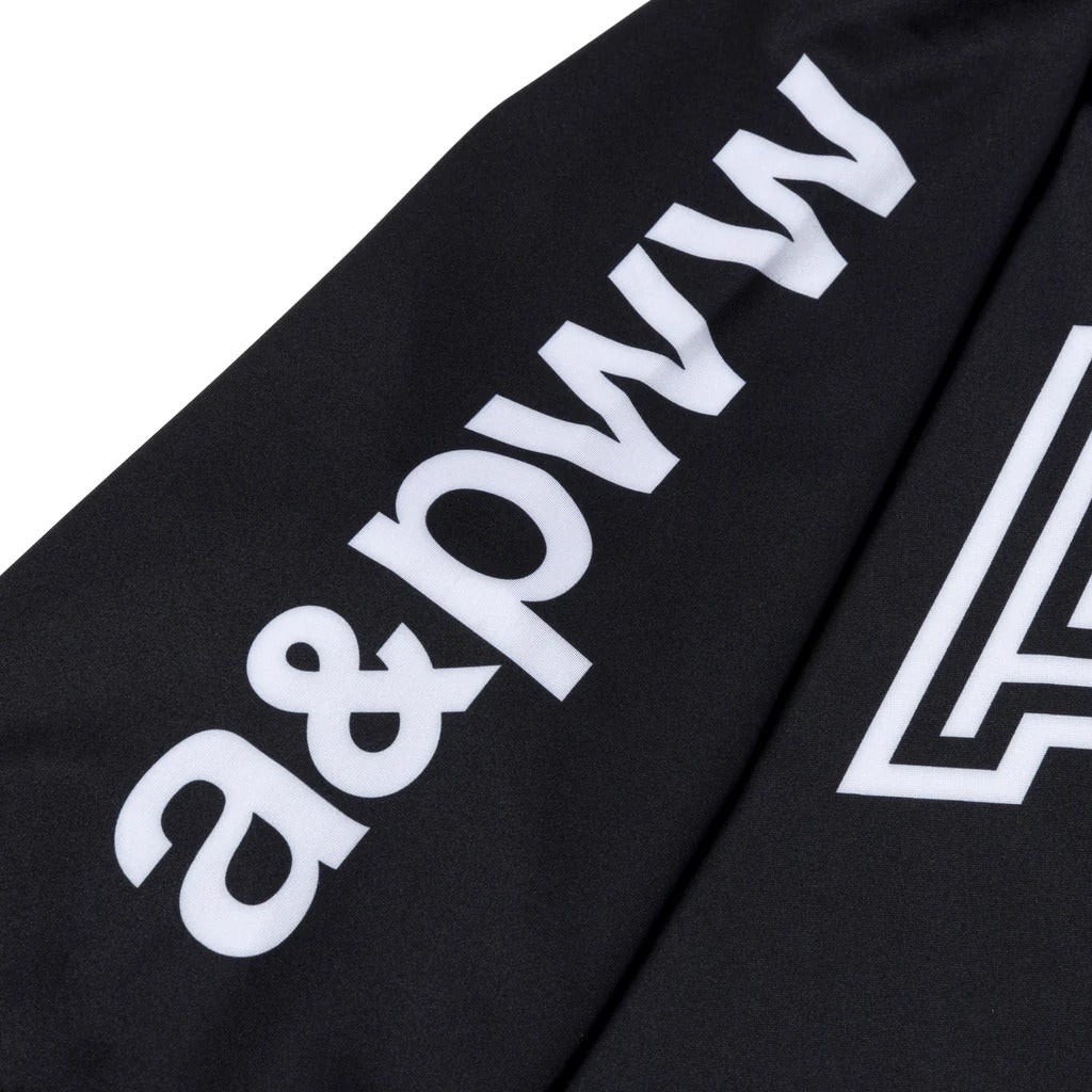 ALBINO & PRETO SS RANKED BLACK RASHGUARD