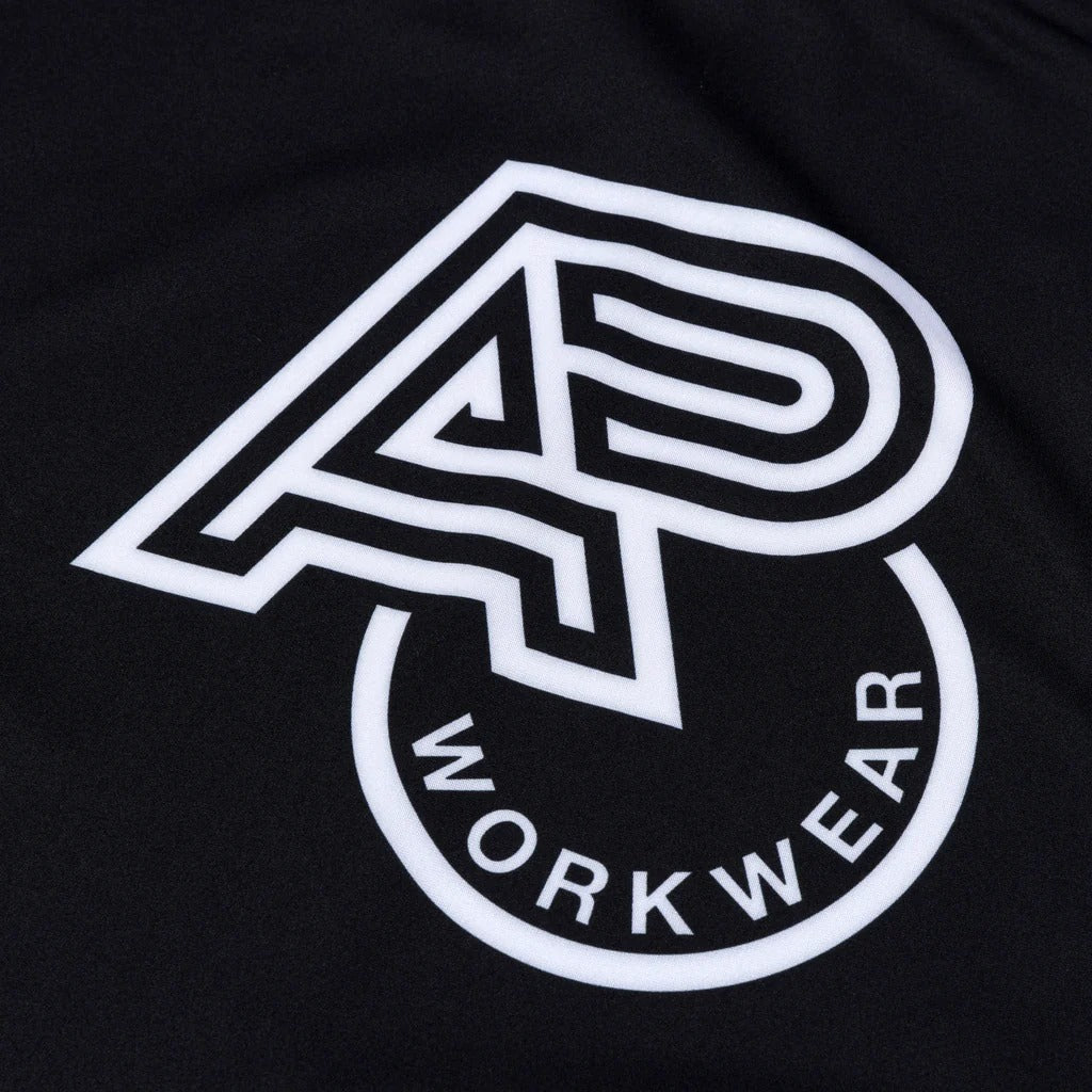 ALBINO & PRETO SS RANKED BLACK RASHGUARD