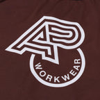 ALBINO & PRETO SS RANKED BROWN RASHGUARD