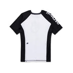 ALBINO & PRETO SS RANKED WHITE RASHGUARD