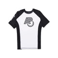 ALBINO & PRETO SS RANKED WHITE RASHGUARD