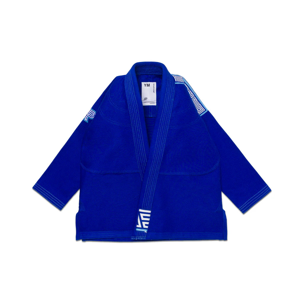 ALBINO & PRET BBBW HERRINGBONE KIDS BLUE / GI