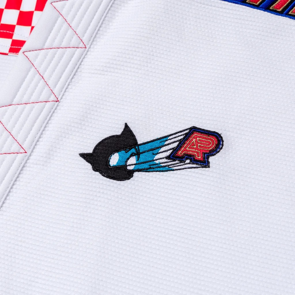 A&P x Astro Boy White Jiu Jitsu Gi