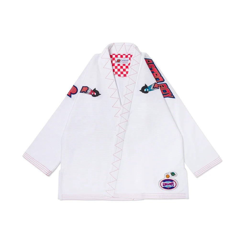 A&P x Astro Boy White Jiu Jitsu Gi