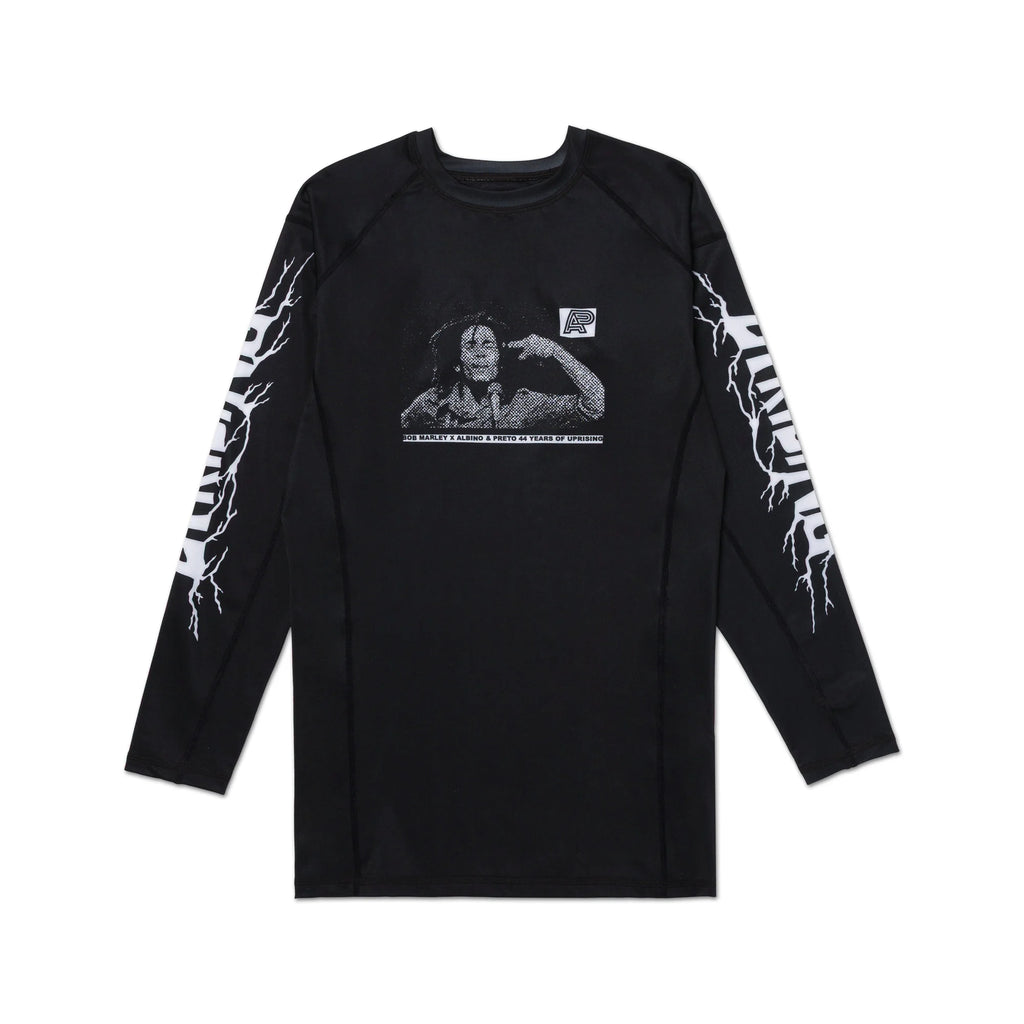 A&P x Bob Marley Uprise Long Sleeve BJJ Rash Guard