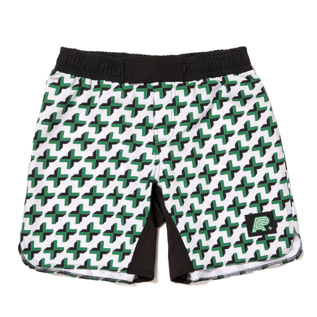 A&P x In4mation BJJ Fight Shorts | Hawaiian Streetwear No-Gi Grappling Wear