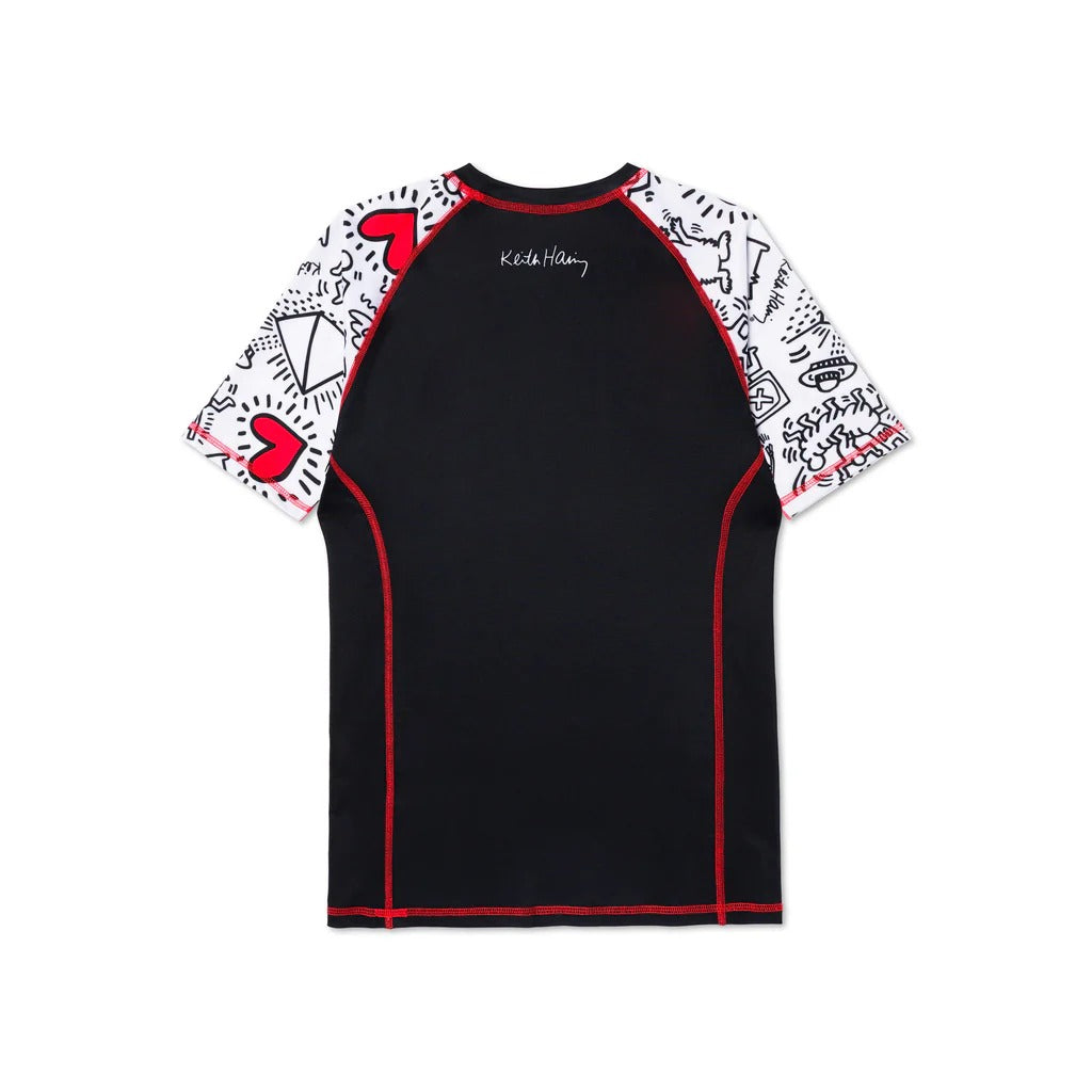 ALBINO & PRET X KEITH HARING SS RASHGUARD