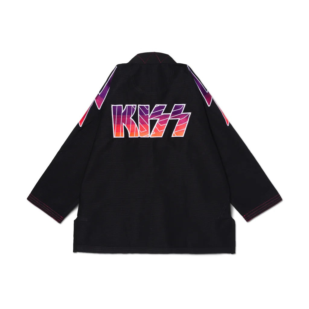 A&P x KISS Black Jiu-Jitsu Gi - Lightweight Kimono