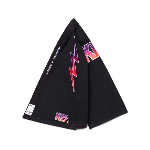 A&P x KISS Black Jiu-Jitsu Gi - Lightweight Kimono