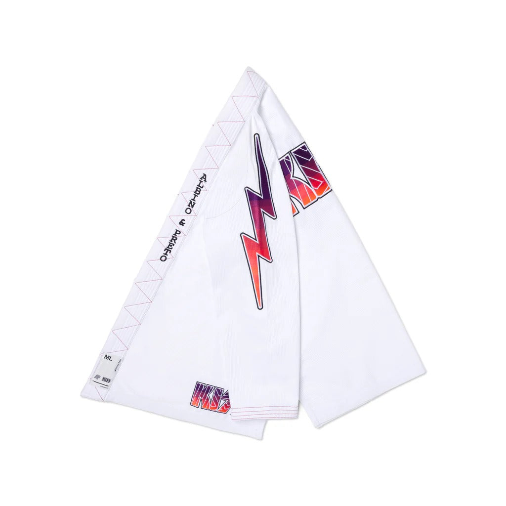 A&P x Kiss White BJJ Kimono