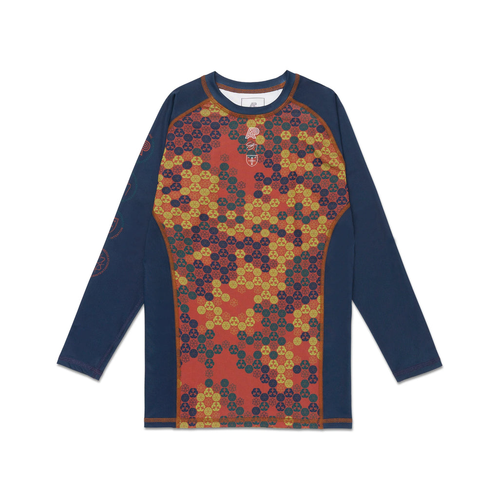 A&P x Sig Zane Jiu Jitsu Rash Guard | Hawaiian-Inspired No-Gi Wear