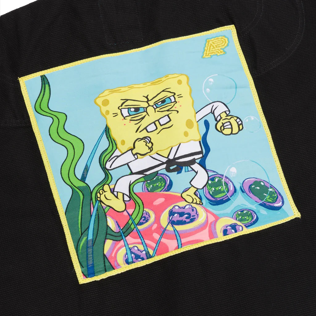 A&P x SpongeBob SquarePants 2 Black Jiu Jitsu Gi