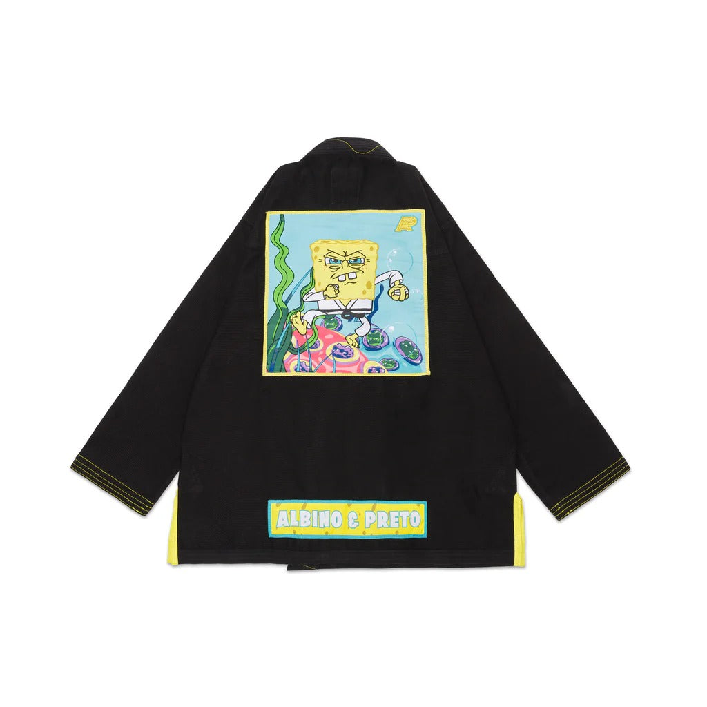 A&P x SpongeBob SquarePants 2 Black Jiu Jitsu Gi