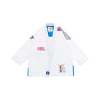 A&P x Wing Gundam White BJJ Kimono