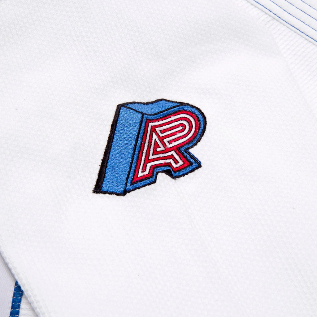 A&P x Wing Gundam White BJJ Kimono