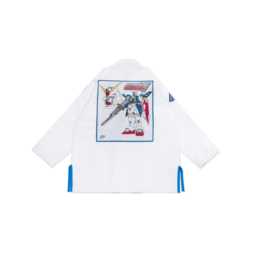 A&P x Wing Gundam White BJJ Kimono
