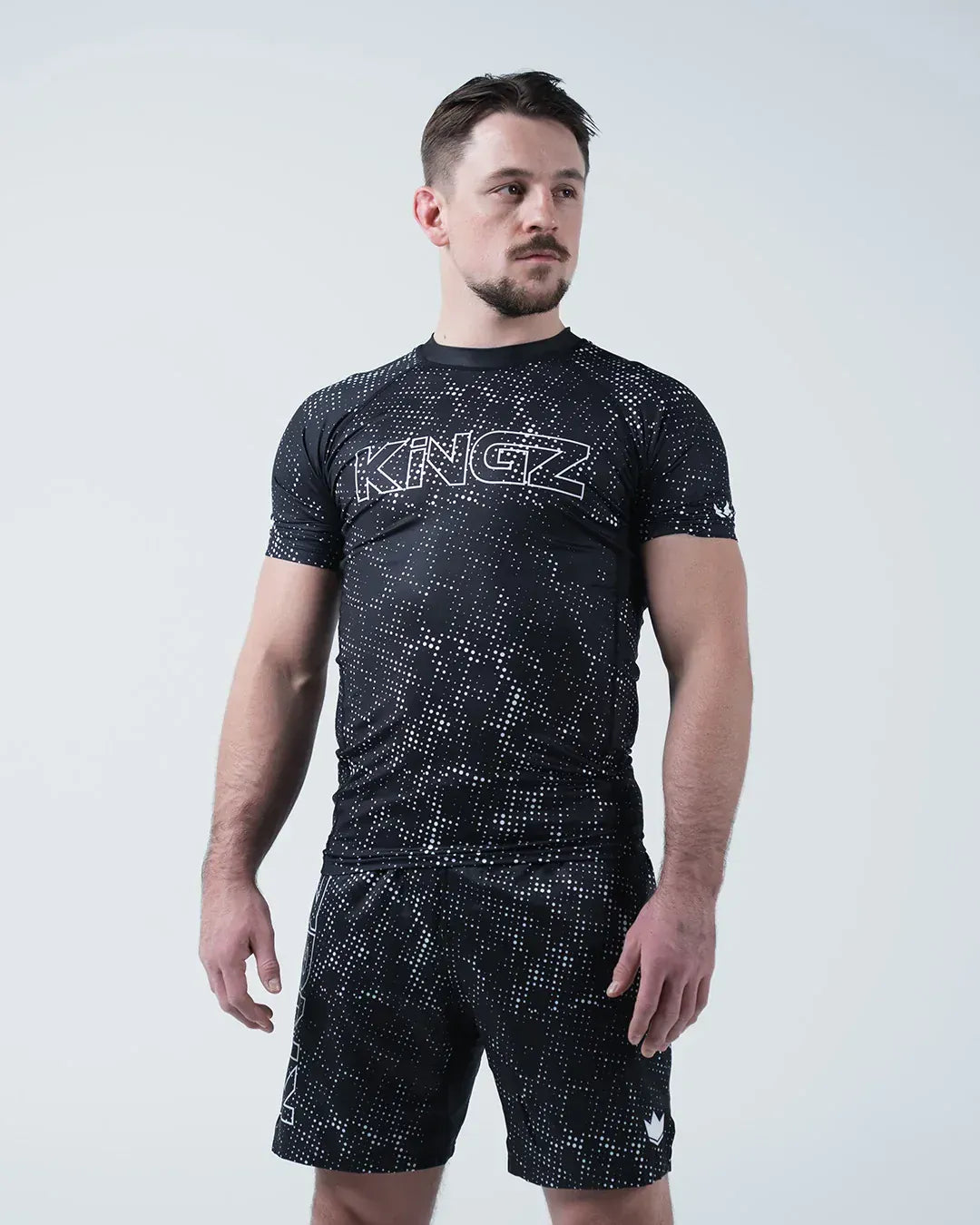 KINGZ ACID WASH RASHGUARD