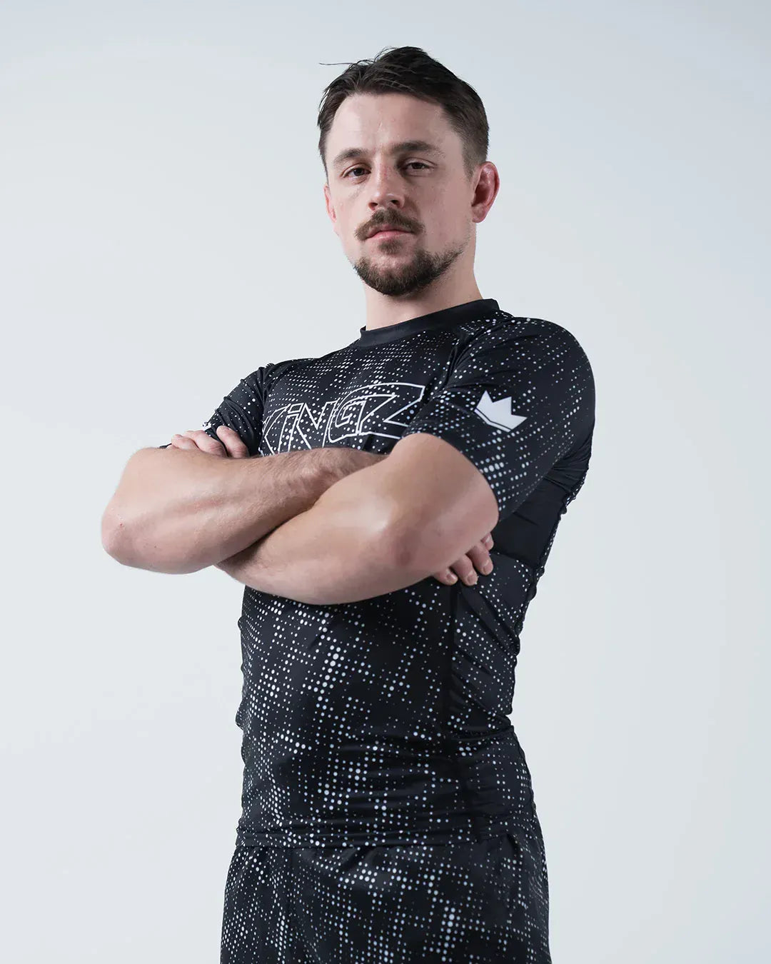KINGZ ACID WASH RASHGUARD