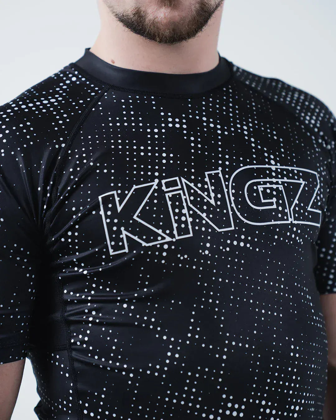 KINGZ ACID WASH RASHGUARD