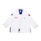 Albino & Preto x NBA Knicks White Jiu Jitsu Gi