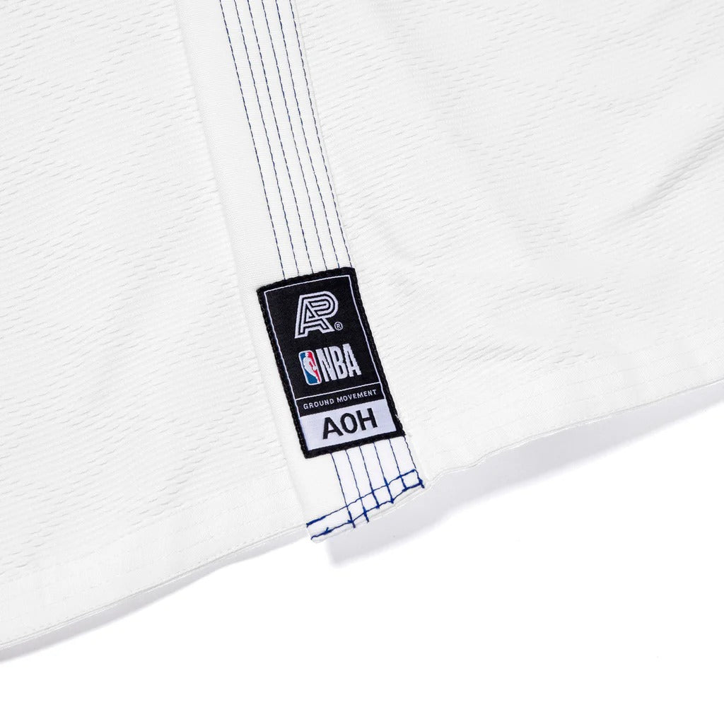 Albino & Preto x NBA Knicks White Jiu Jitsu Gi