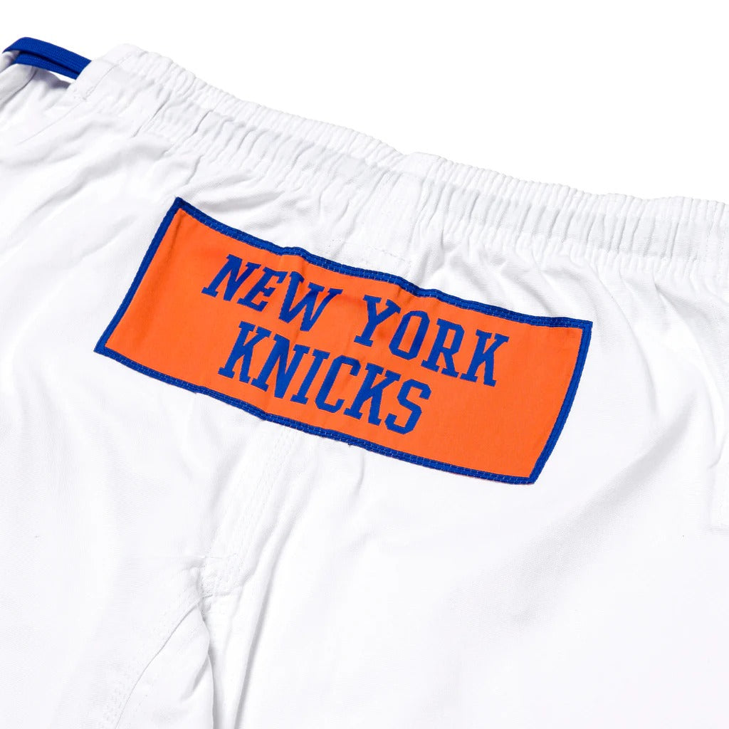 Albino & Preto x NBA Knicks White Jiu Jitsu Gi