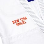 Albino & Preto x NBA Knicks White Jiu Jitsu Gi