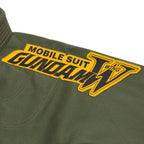 Albino & Preto x Wing Gundam Olive Jiu-Jitsu Gi