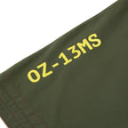 Albino & Preto x Wing Gundam Olive Jiu-Jitsu Gi