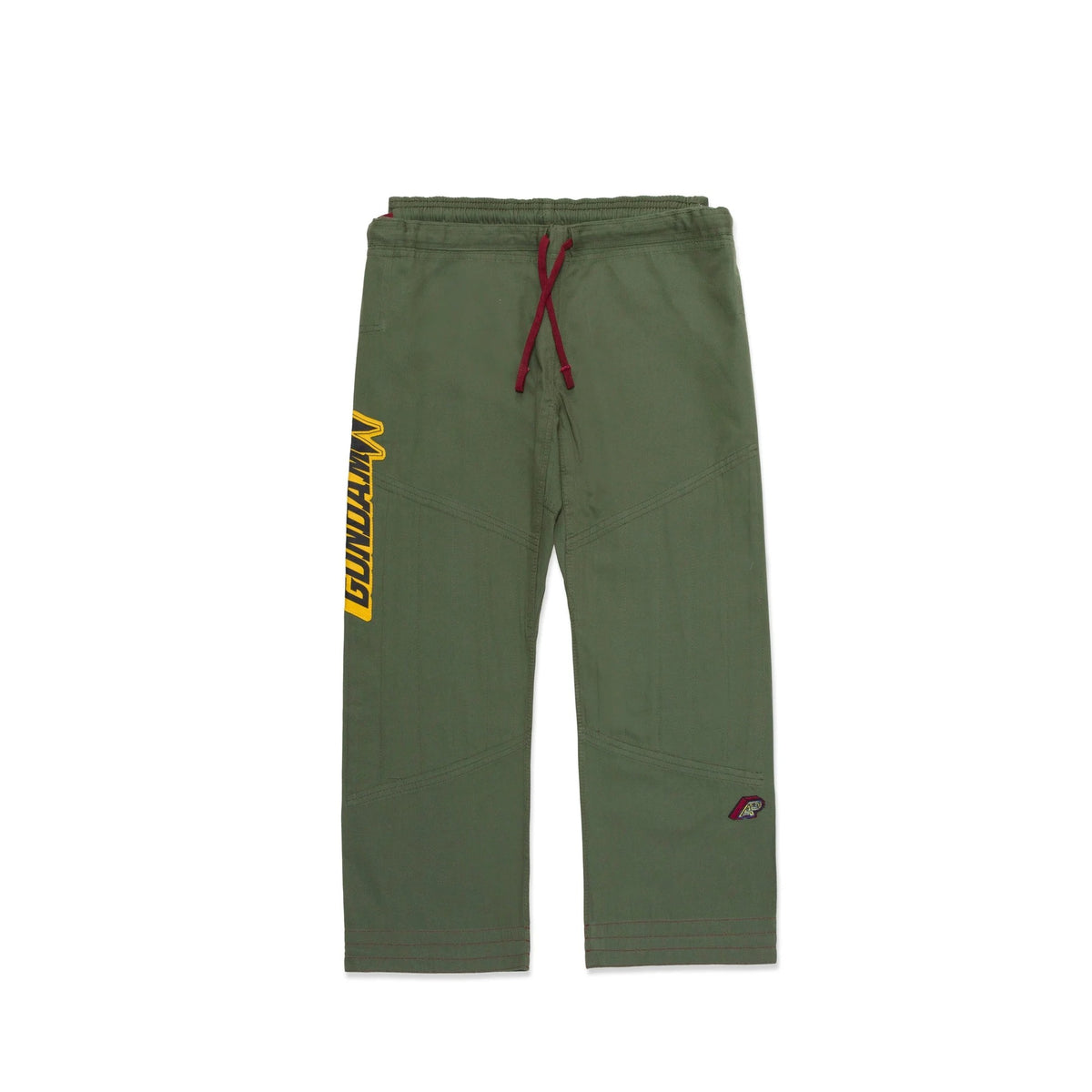 Albino & Preto x Wing Gundam Olive Jiu-Jitsu Gi