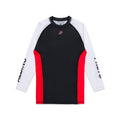 Albino & Preto Accelerate Long Sleeve BJJ Rash Guard