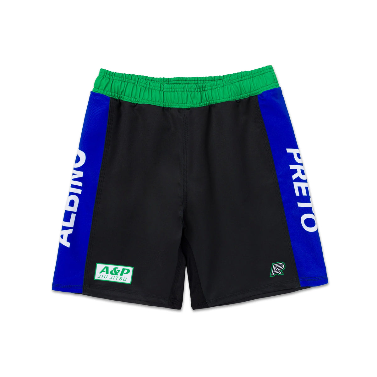 Albino & Preto Accelerate ZW Fitted BJJ Grappling Shorts