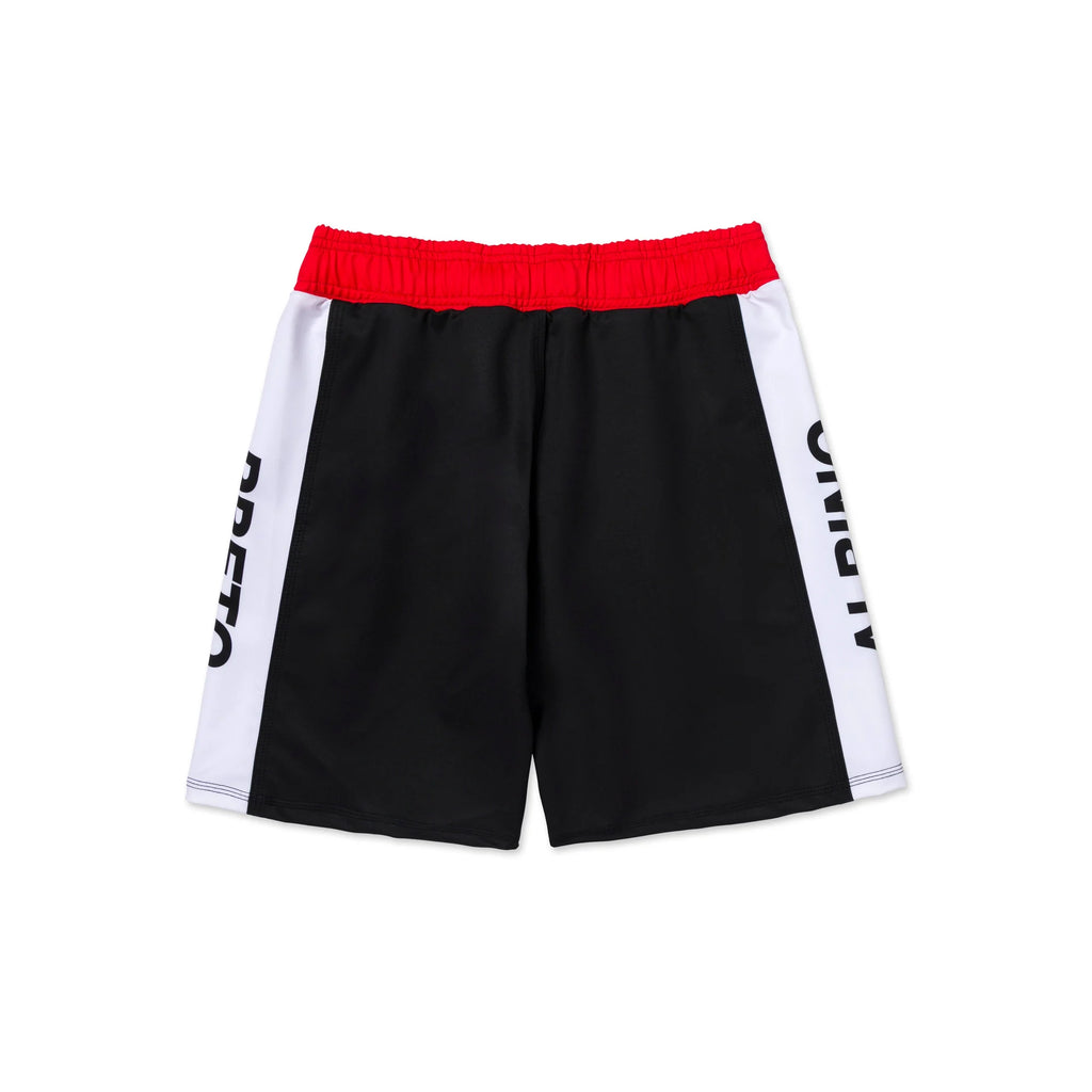 Albino & Preto Accelerate ZW Fitted BJJ Grappling Shorts