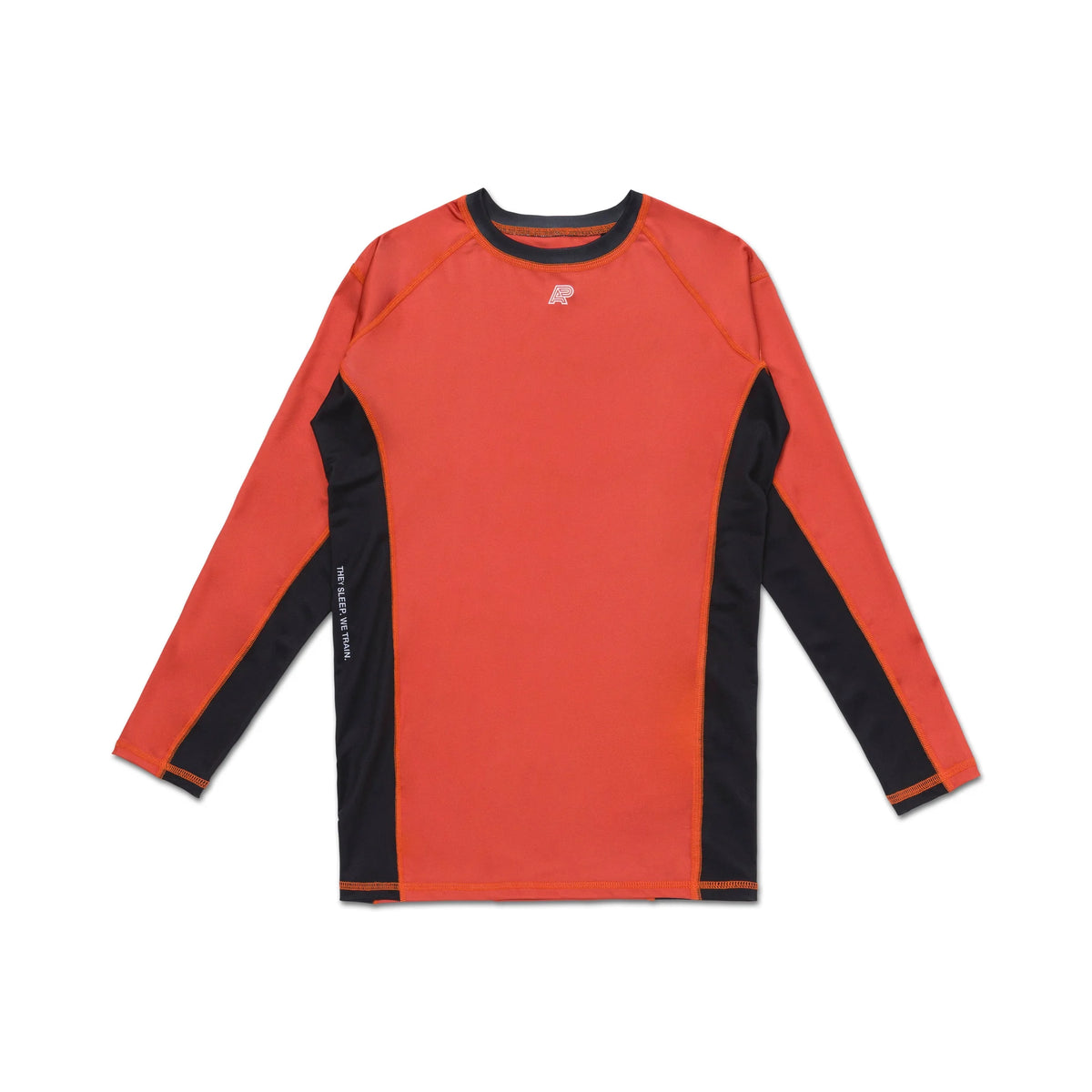Albino & Preto BOP Herringbone Classic Long Sleeve BJJ Rash Guard