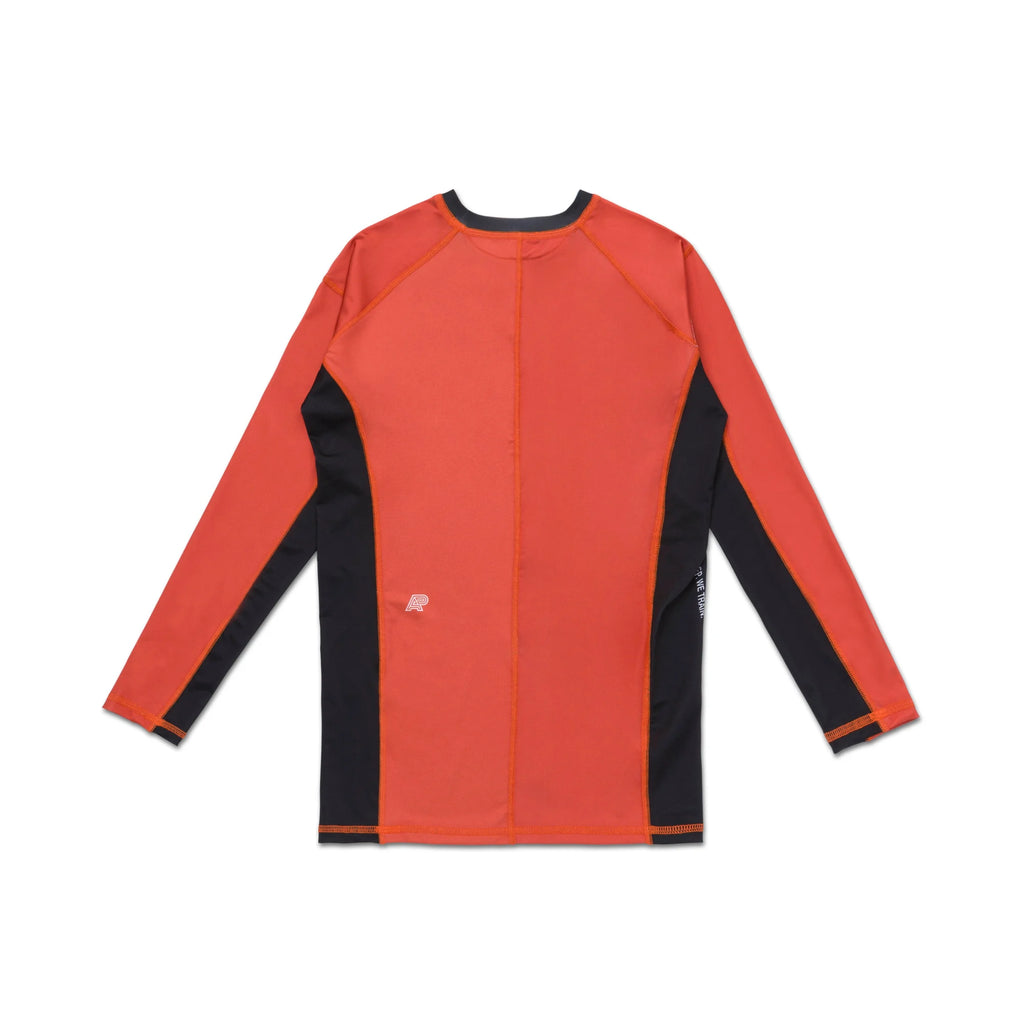 Albino & Preto BOP Herringbone Classic Long Sleeve BJJ Rash Guard