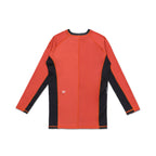 Albino & Preto BOP Herringbone Classic Long Sleeve BJJ Rash Guard