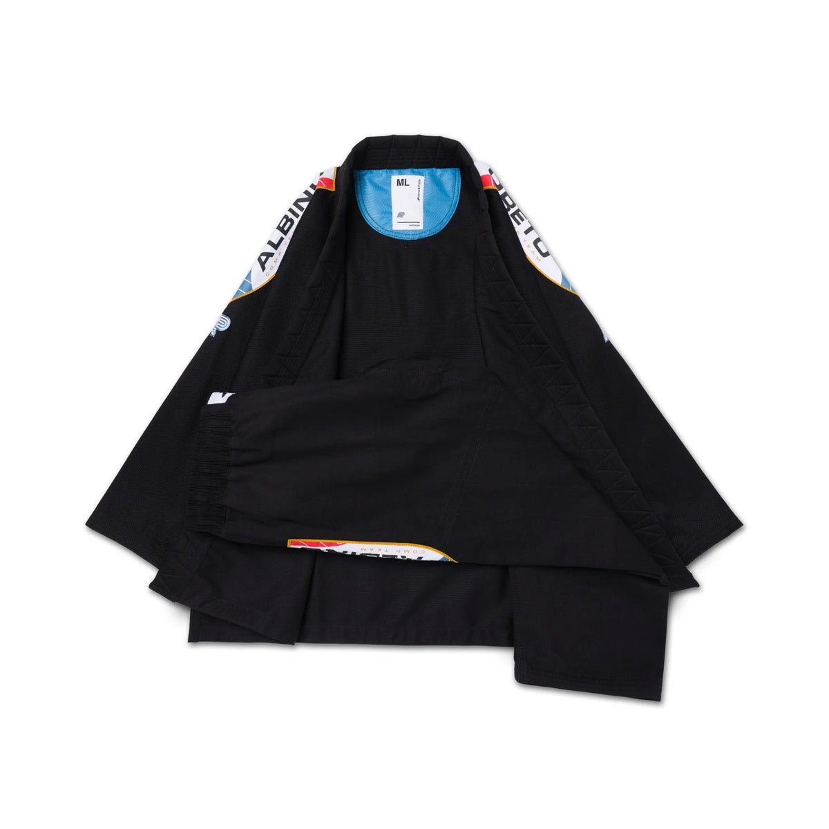 Albino & Preto BRG Comp Black BJJ Gi