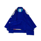 Albino & Preto BRG Comp Blue BJJ Gi