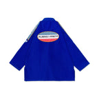 Albino & Preto BRG Comp Blue BJJ Gi