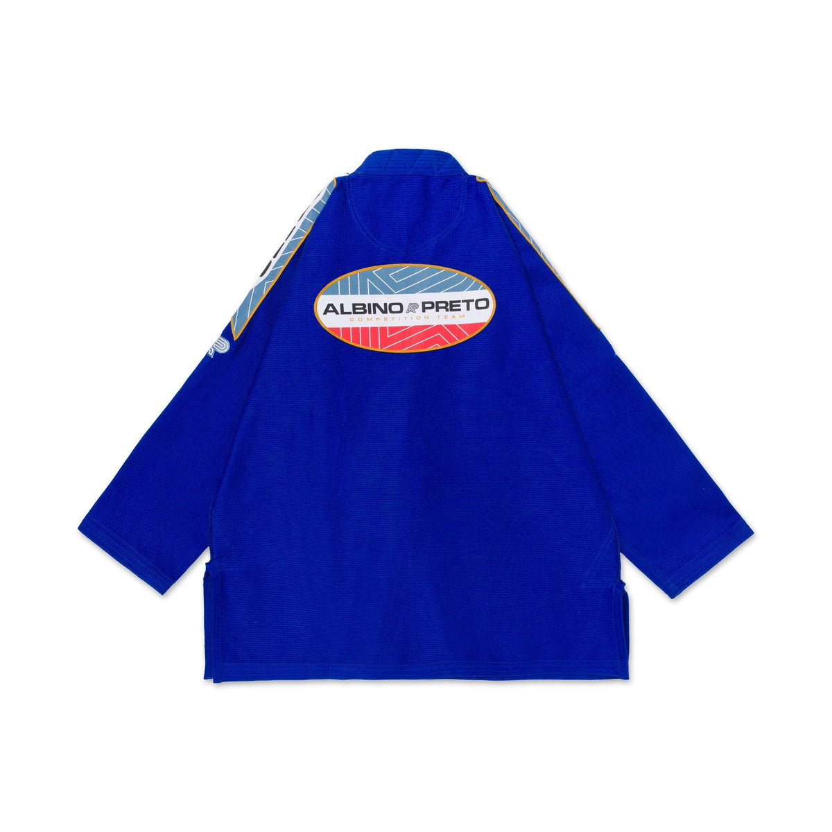 Albino & Preto BRG Comp Blue BJJ Gi