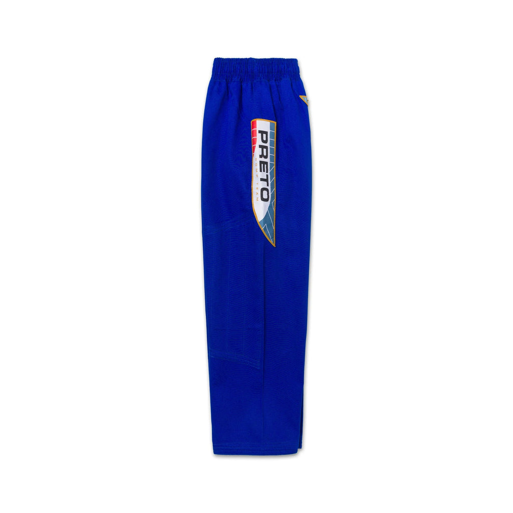 Albino & Preto BRG Comp Blue BJJ Gi