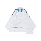 Albino & Preto BRG Comp White BJJ Gi