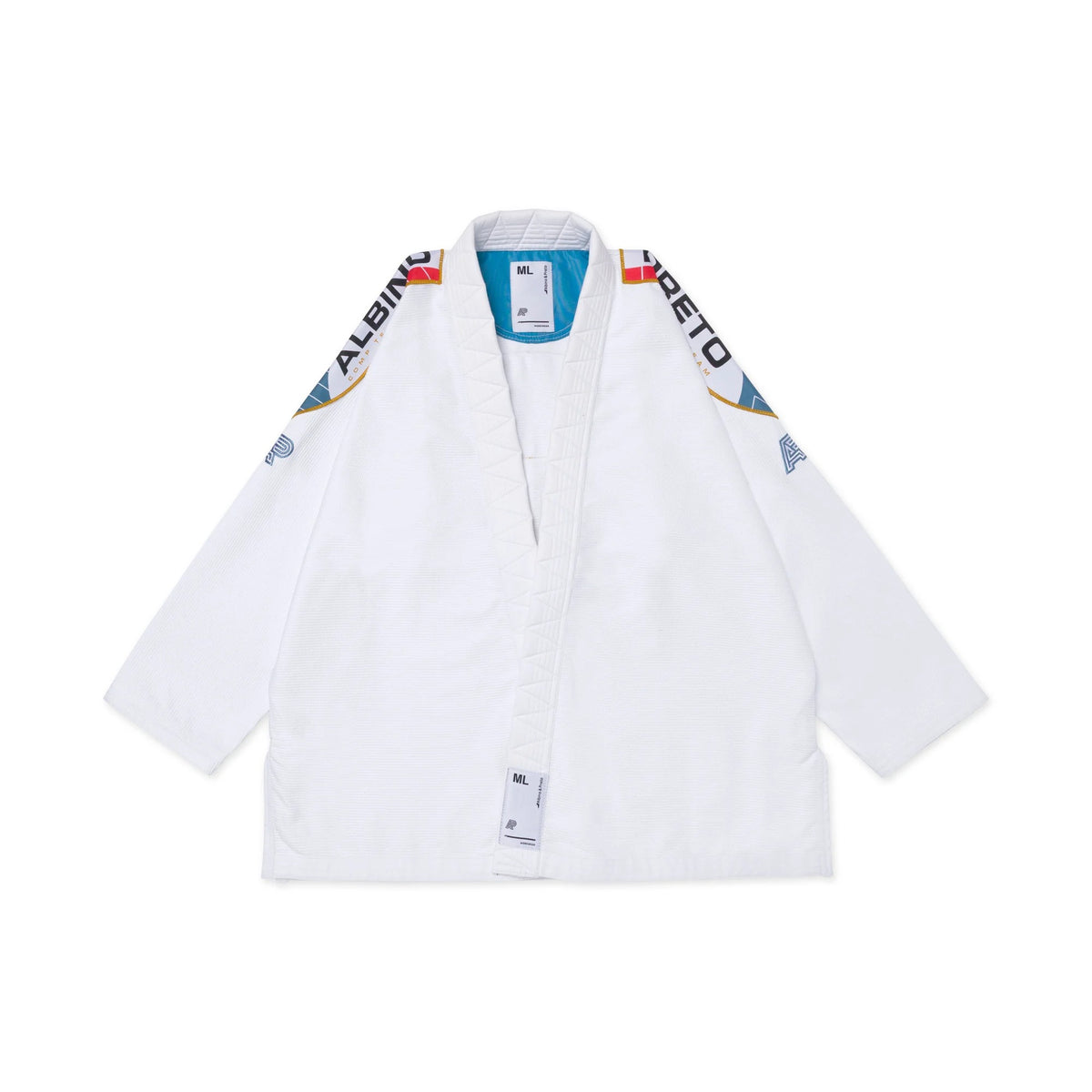 Albino & Preto BRG Comp White BJJ Gi