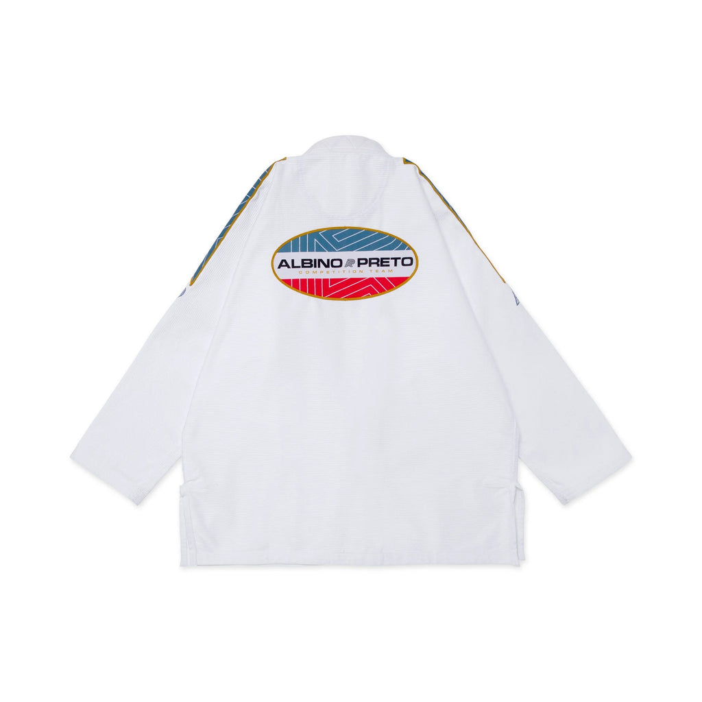 Albino & Preto BRG Comp White BJJ Gi