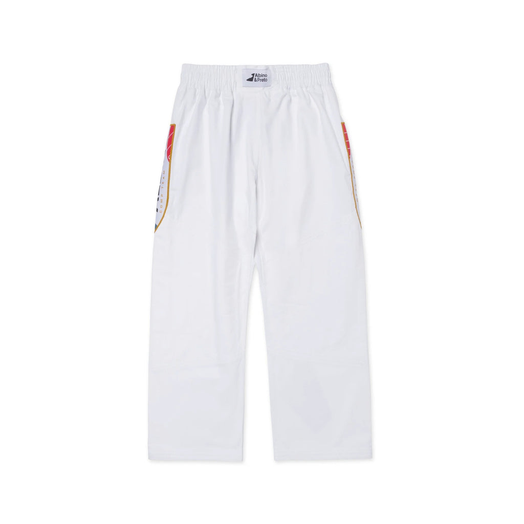 Albino & Preto BRG Comp White BJJ Gi