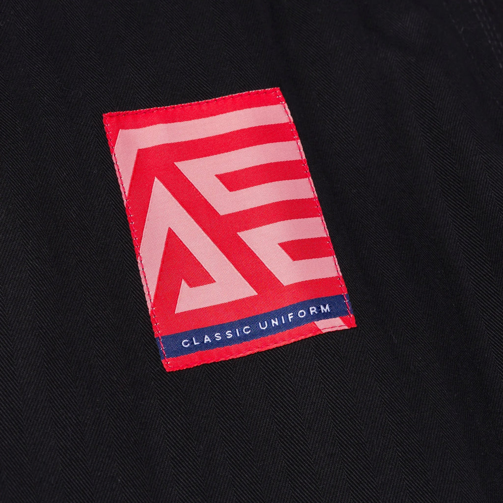 Albino & Preto BRP Herringbone Classic BJJ Gi